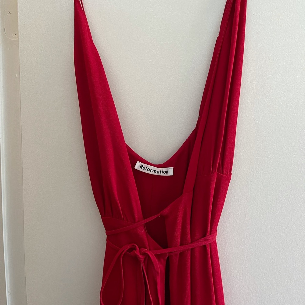 Gorgeous reformation floor length gown